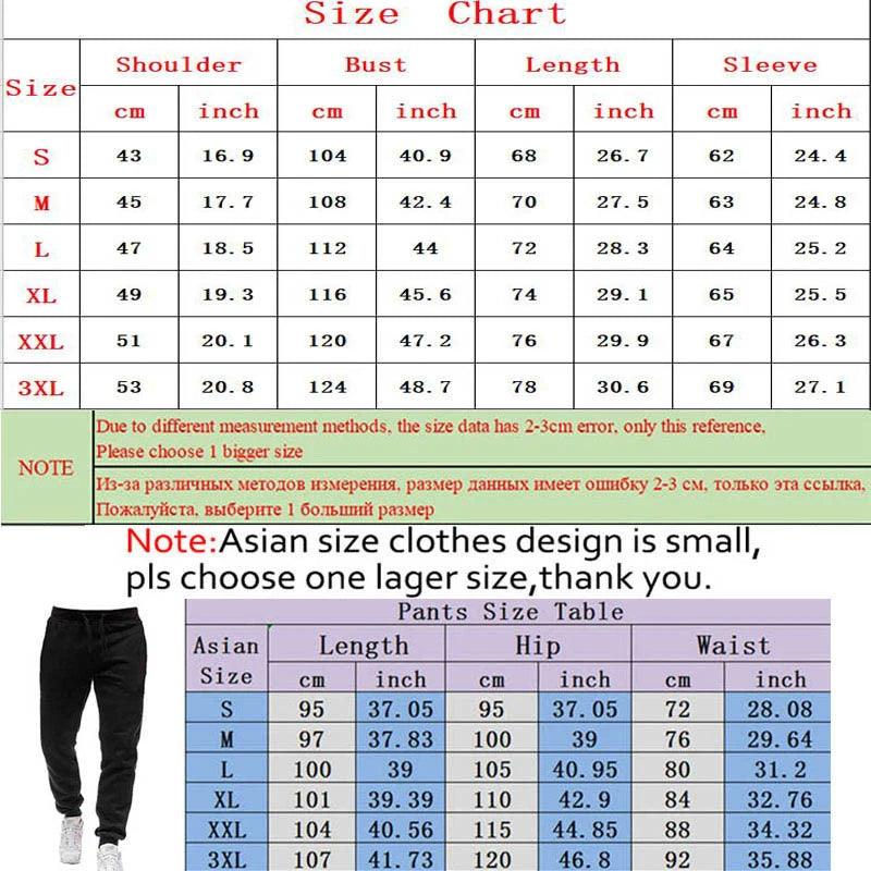 Men's Casual Sports Hoodie Set –Zipper Jacket + Elastic Waist Pants Jogging Suit - JVMCL