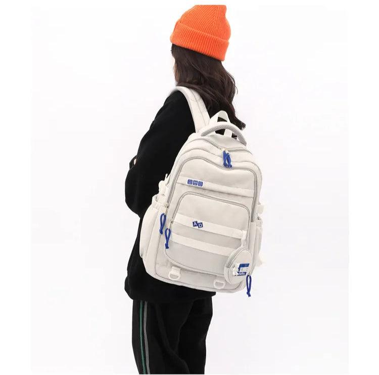 Lightweight Large-Capacity Book Bag – Simple and Stylish for Teenagers - JVMCL