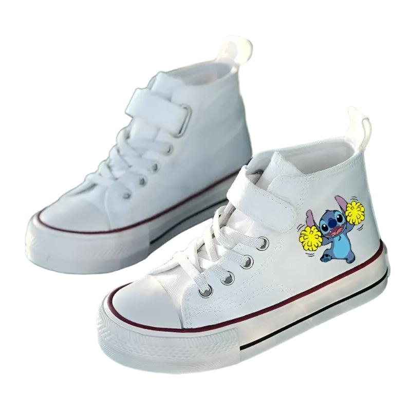 High-Top Canvas Shoes – Cute & Comfortable Soft Canvas Sneakers - JVMCL