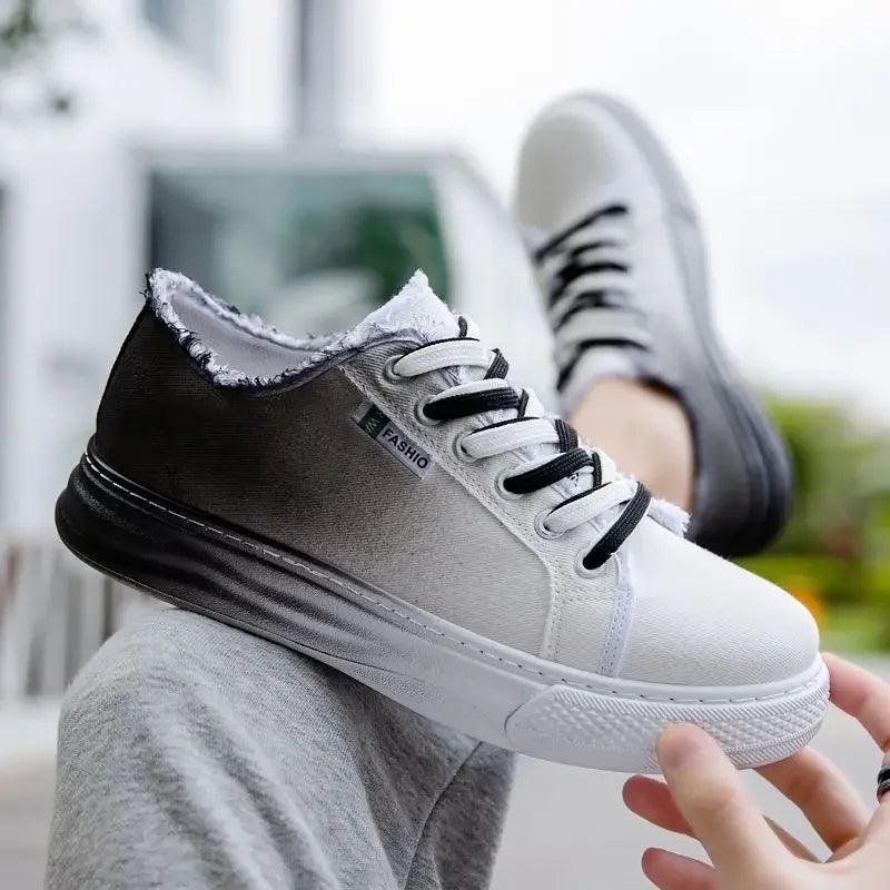 Fashion Breathable & Lightweight High-Top Canvas Casual Comfort Sneaker Shoes - JVMCL