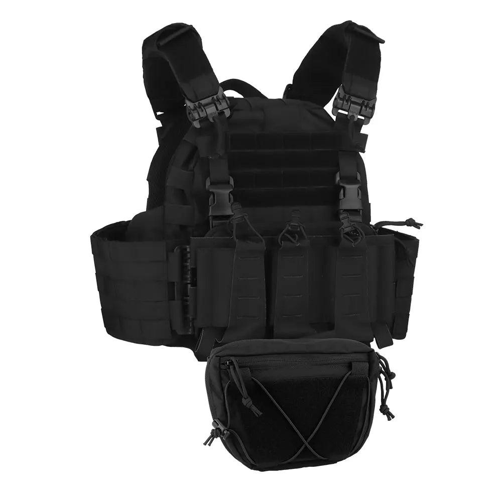 Quick Release MOLLE Plate Carrier for Airsoft, Hunting & Tactical Vest - JVMCL