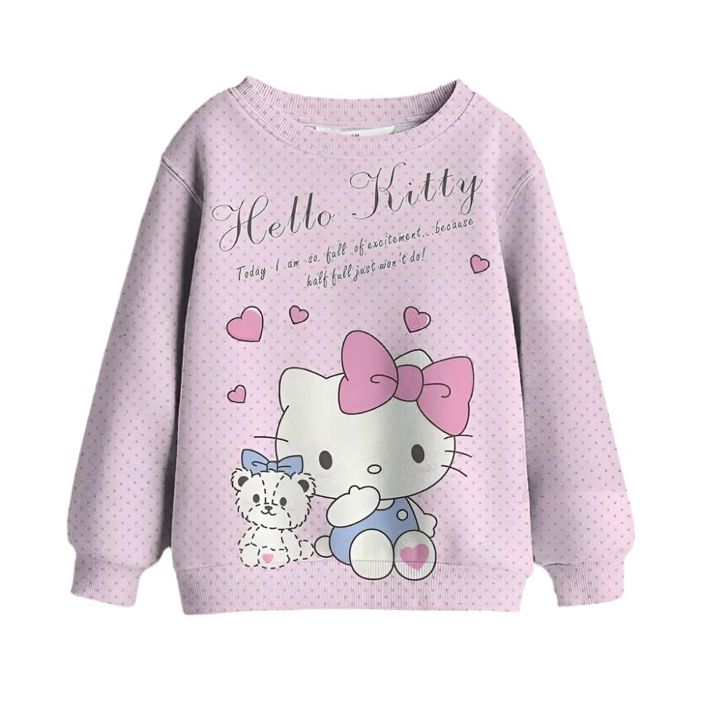 Cute Cozy Winter Adorable Long-Sleeve Pullover Sweatshirt for Girls - JVMCL