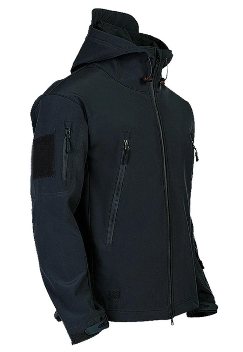 Men's Tactical Jacket - Waterproof Fleece Soft Shell Outdoor Sports Windproof Jacket - JVMCL