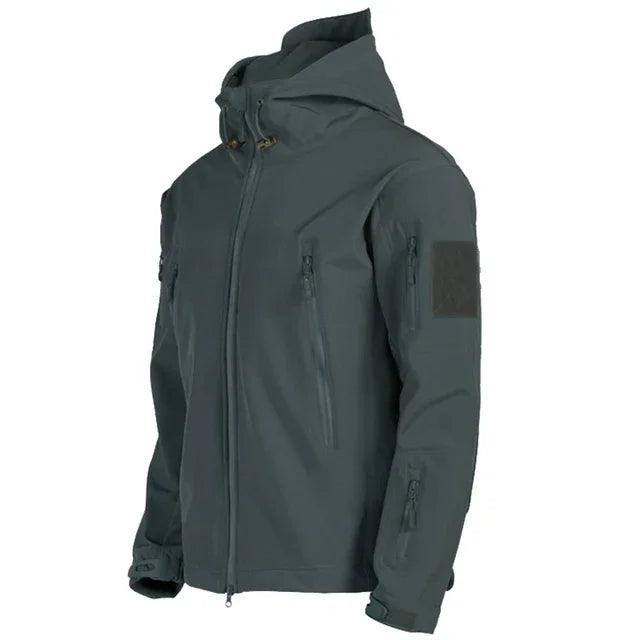 Men's Tactical Jacket - Waterproof Fleece Soft Shell Outdoor Sports Windproof Jacket - JVMCL