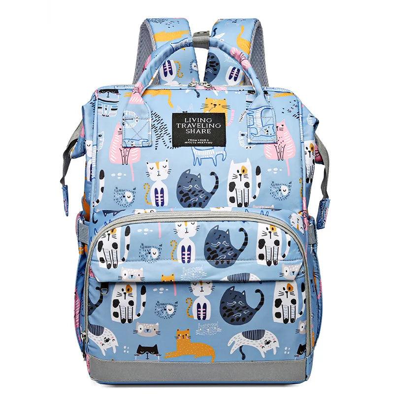 Mommy Bag Multi-Functional Maternal and Baby Large Capacity Lightweight Backpack - JVMCL