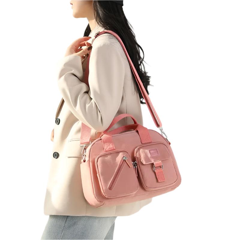 Casual Nylon Shoulder & Crossbody Bag - Versatile Small Square Bag  - JVMCL