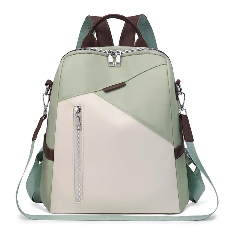 Anti-Theft Vintage PU Leather Backpack –Stylish & Spacious Travel and School Bag - JVMCL