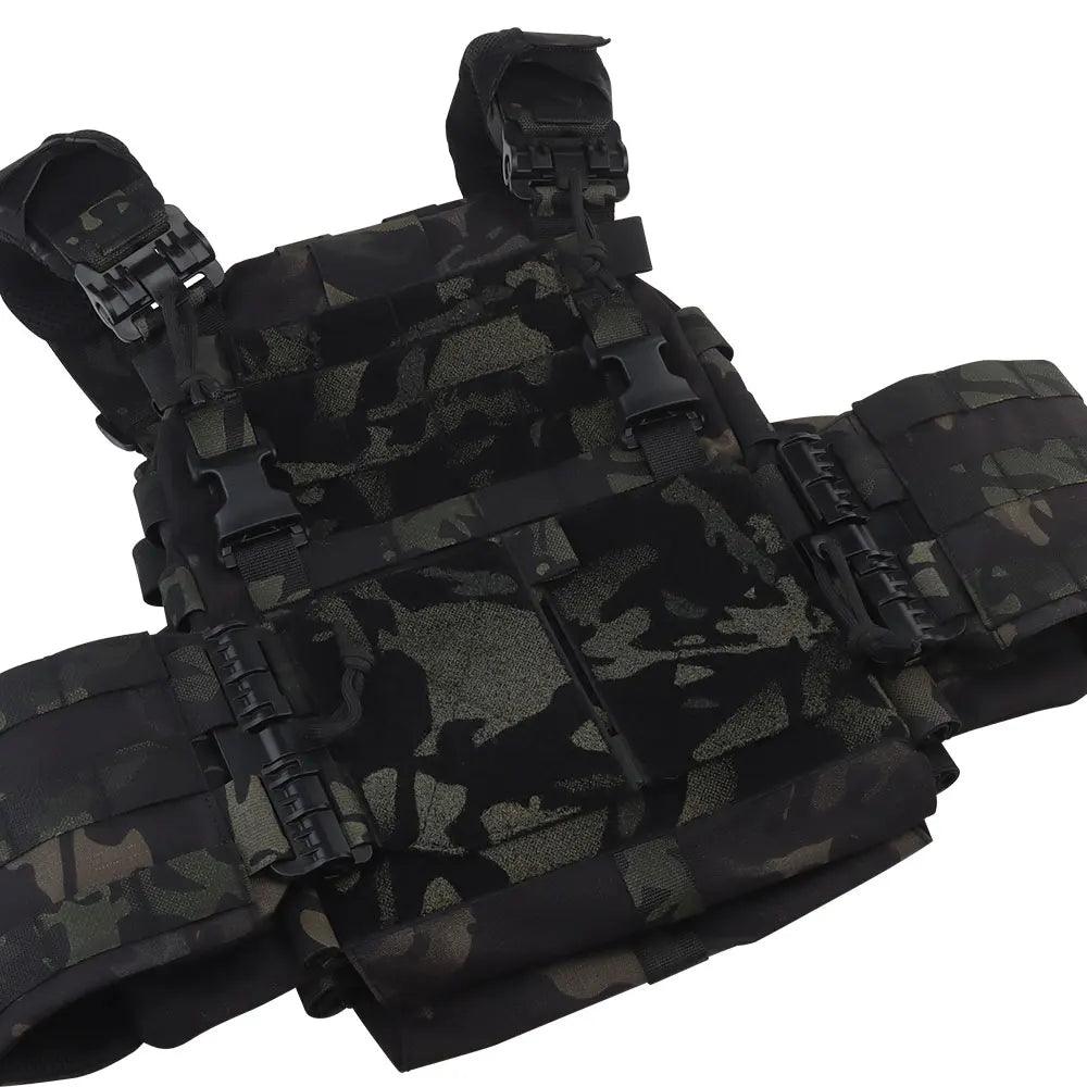 Quick Release MOLLE Plate Carrier for Airsoft, Hunting & Tactical Vest - JVMCL