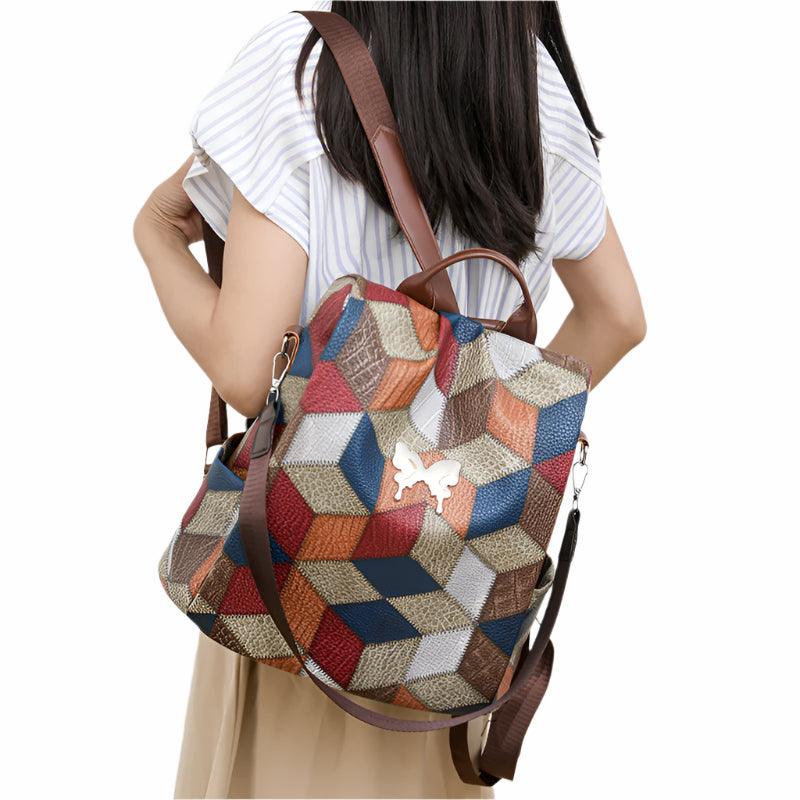 Luxury High-Capacity Anti-Theft Backpack – Stylish & Secure for Modern Women - JVMCL