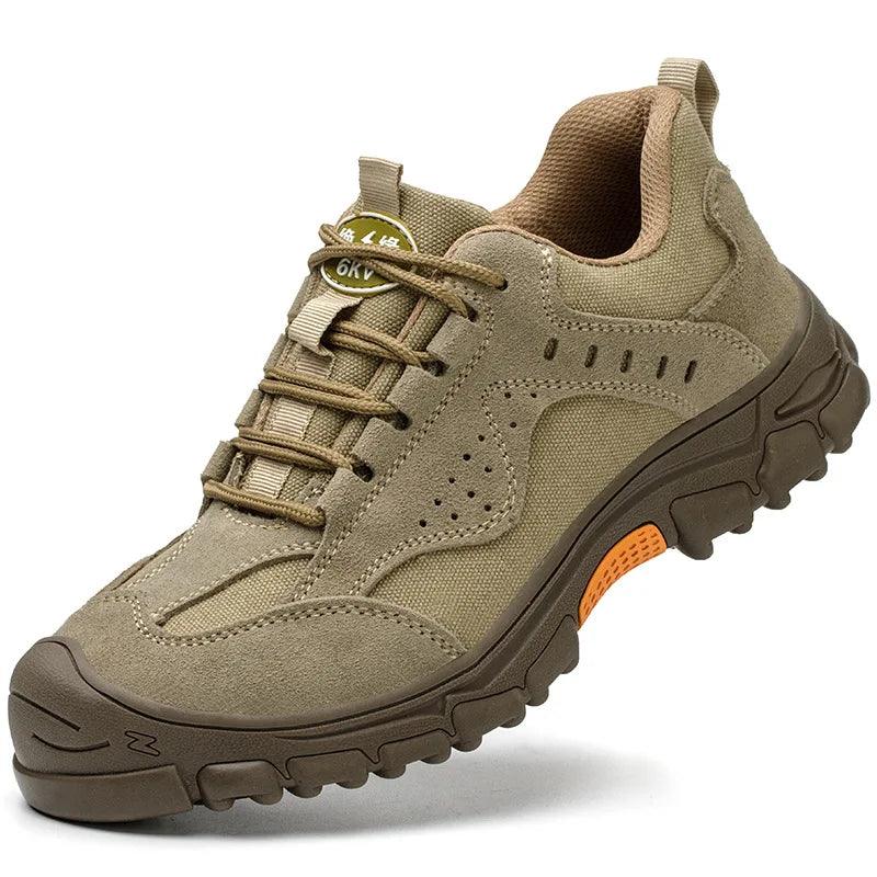 Men’s Indestructible Work Sneakers - Steel Toe Cap & Puncture-Proof Safety Shoes - JVMCL