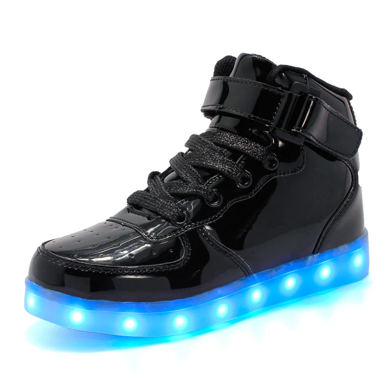 Unisex Glowing Luminous LED Sneakers – Light-Up Shoes for Boys, Girls & Adults - JVMCL