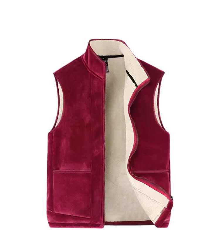 Sleeveless Fleece Warm Thick Waistcoats Outwear Thermal Softshell Vests Jacket - JVMCL