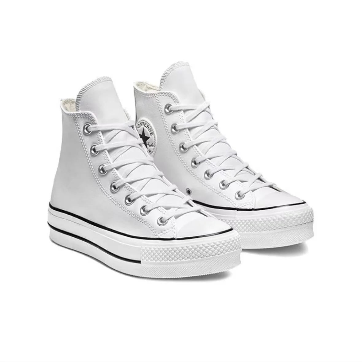 Modern Twist Chuck Taylor Converse All Star Platform Classic Skateboarding Shoes