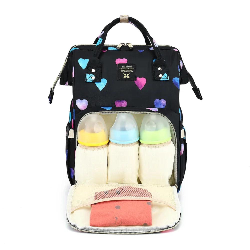 Waterproof Travel Backpack Nappy Changing Bag - Maternity Nursing Diaper Bag - JVMCL