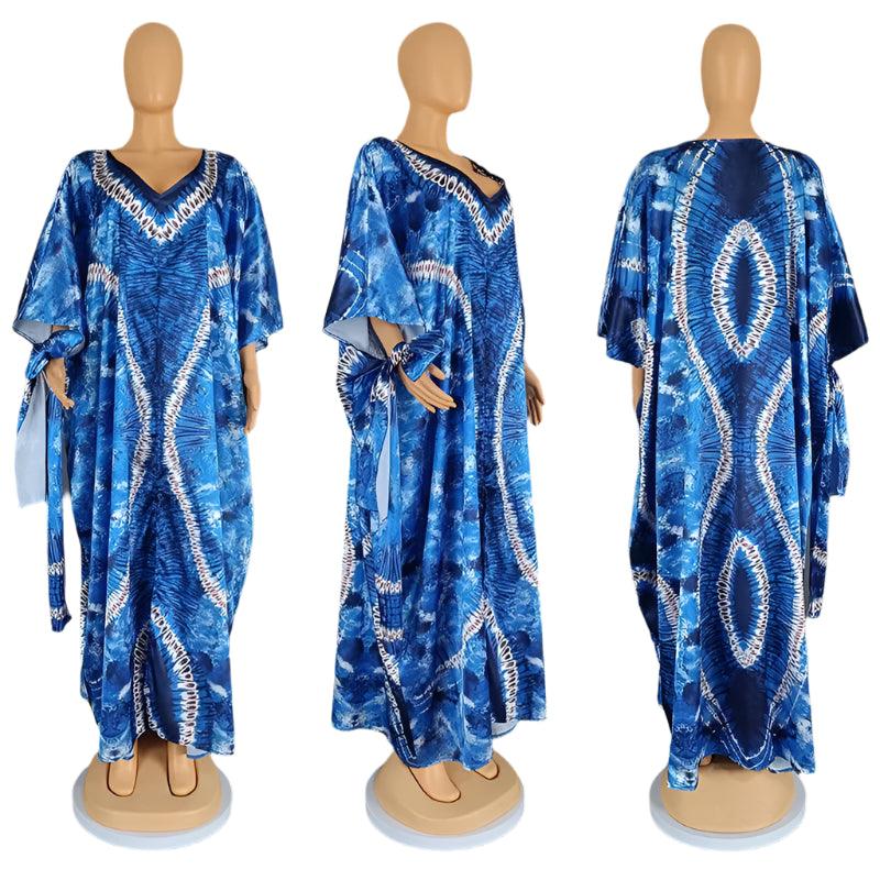 African Maxi Women Dress –Elegant Dashiki & Ankara-Inspired Traditional Clothing - JVMCL