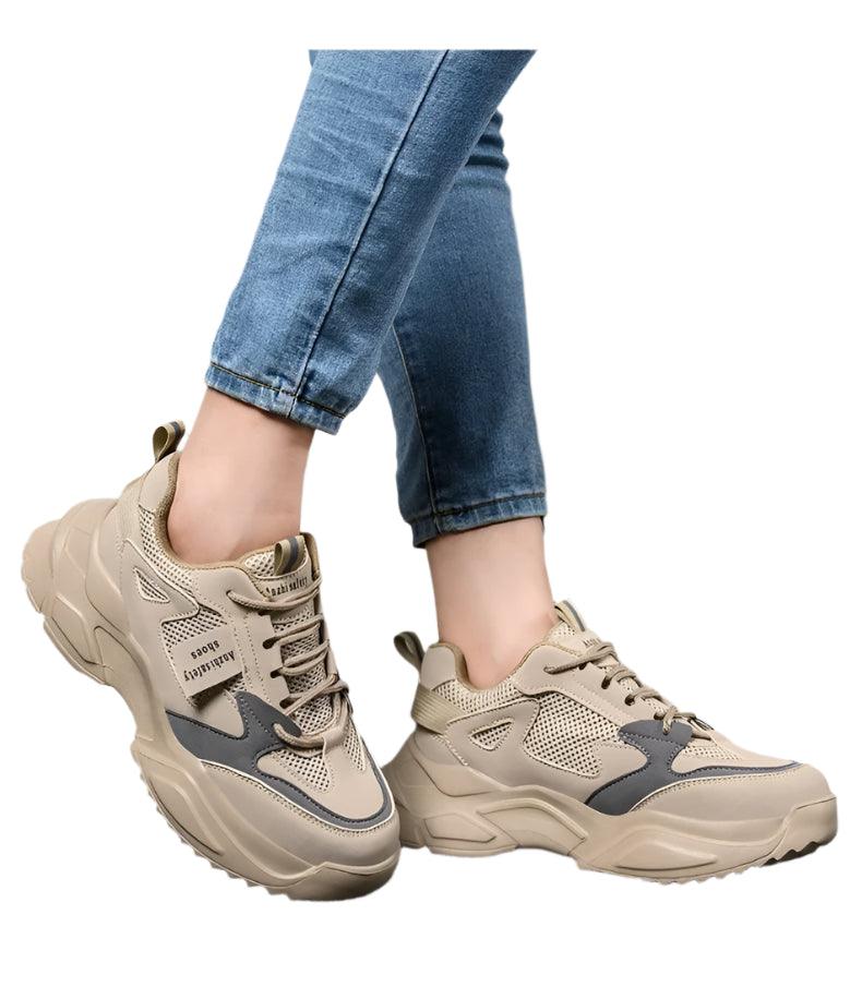 Women’s Breathable Reliable Anti-Smash Anti-Puncture Safety Protective Security Boots - JVMCL