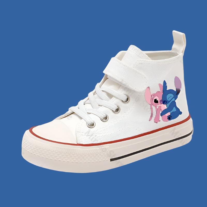 High-Top Canvas Shoes for Kids - Comfortable Sport Shoes - JVMCL