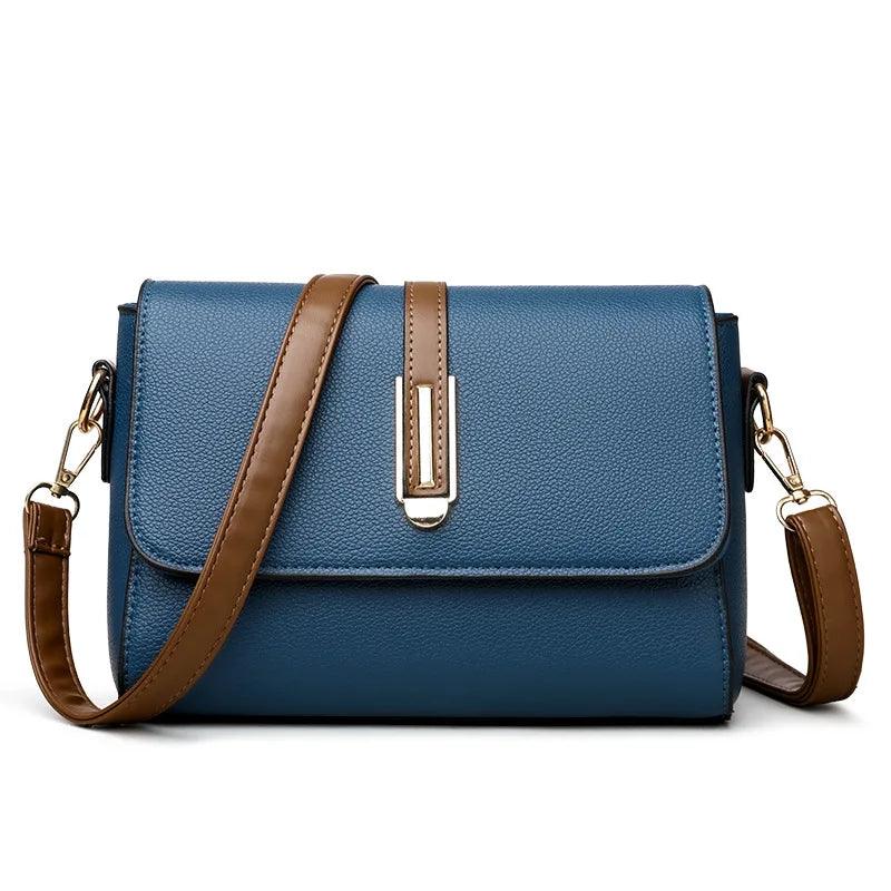 Fashion Crossbody Bag PU Leather Messenger Small Handbags - JVMCL