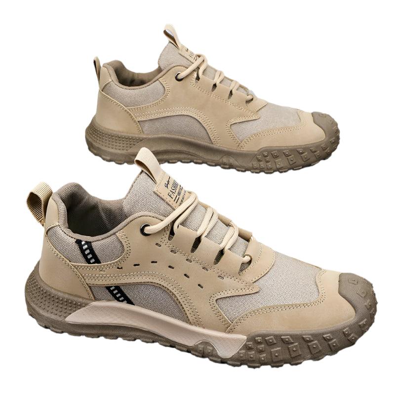 Men's Outdoor Casual Sneakers – Hiking and Running Shoes with Platform Sole - JVMCL