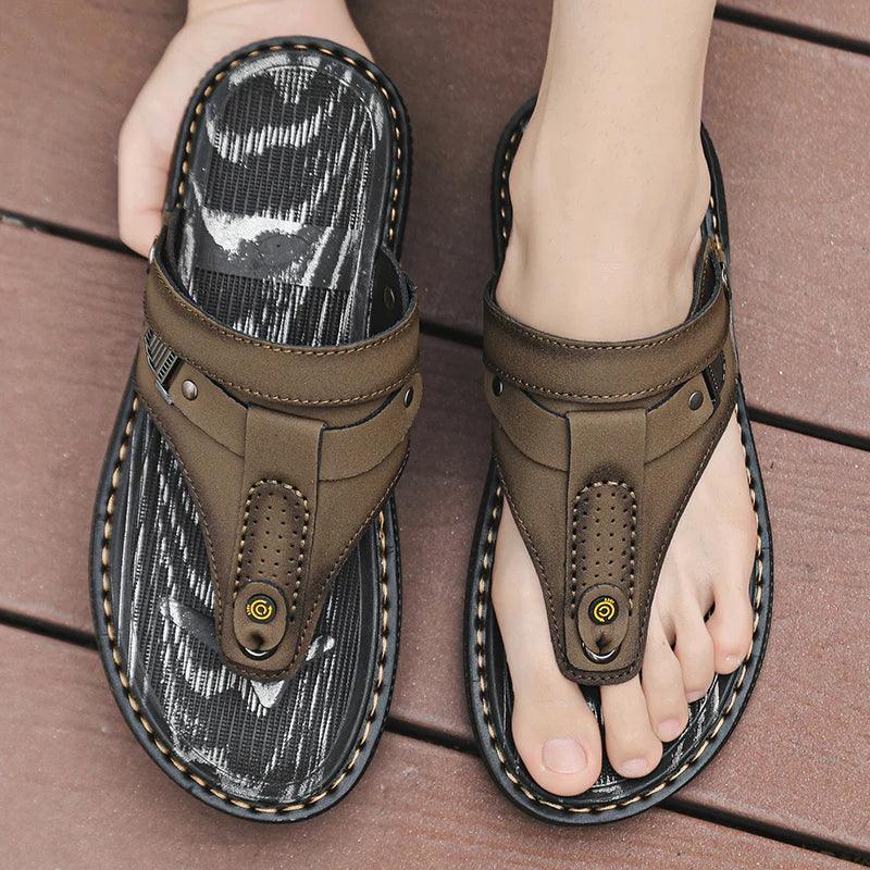 Comfort and Timele Summer Luxury Outdoor Men Beach Comfortable Men's Sandals Flip flop - JVMCL