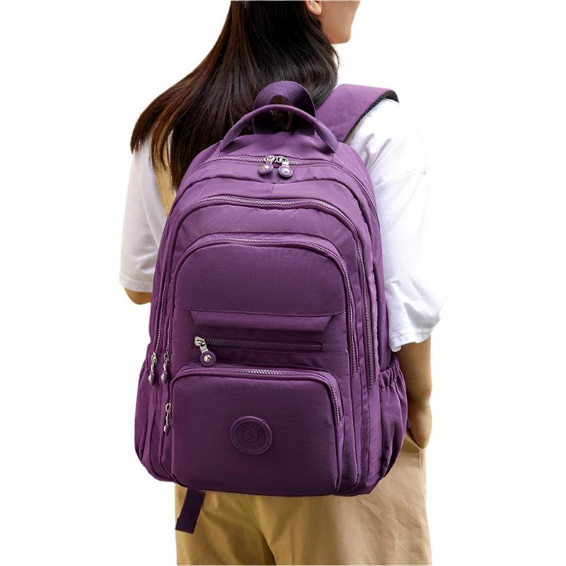 Extra-Large Women’s Floral Travel Rucksack for School, Hiking & Outdoor Backpack - JVMCL