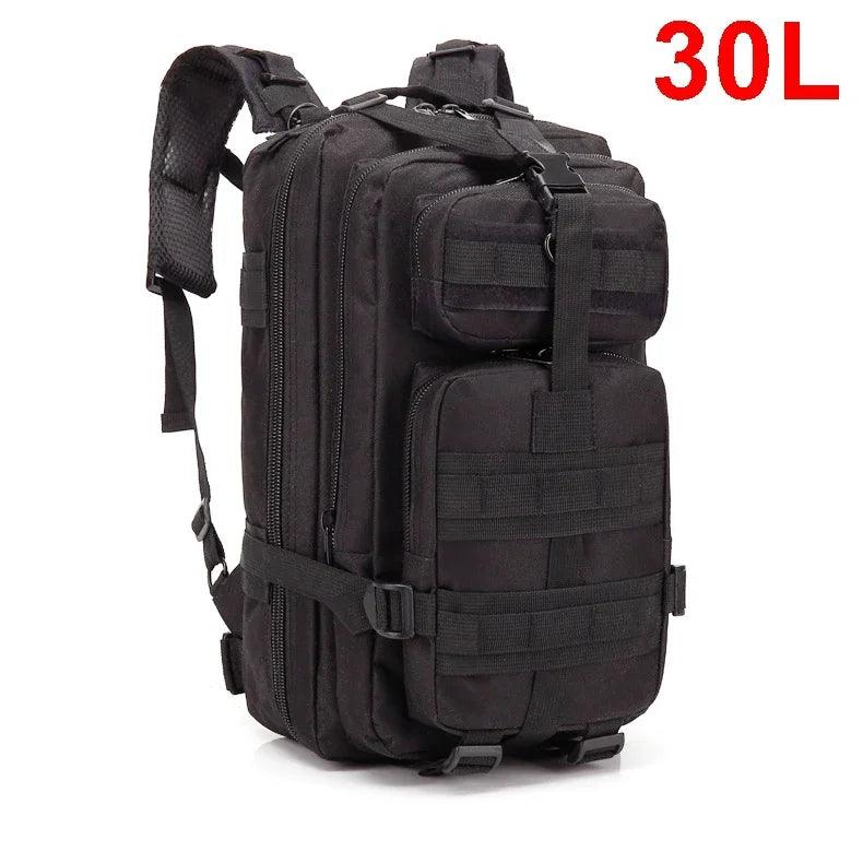 30/50L Tactical Durable Outdoor Assault Hiking, Trekking & Hunting Backpack - JVMCL