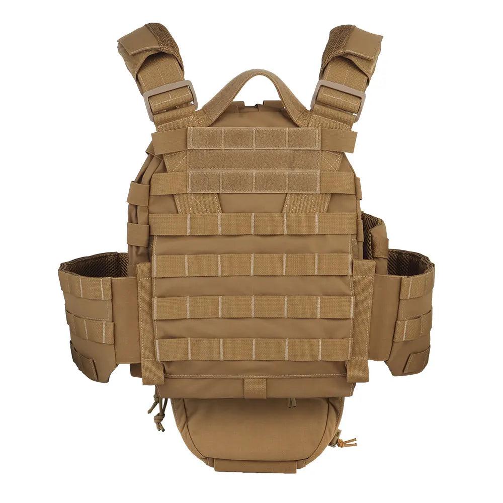 Quick Release MOLLE Plate Carrier for Airsoft, Hunting & Tactical Vest - JVMCL