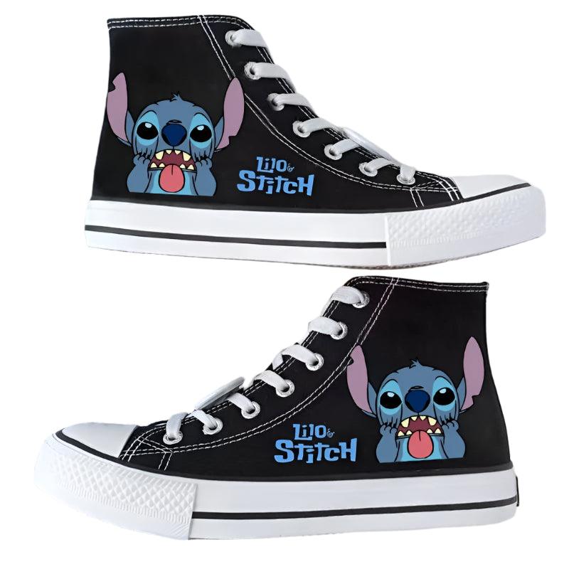 Men & Women Graffiti Fashion High-Top & Low-Top Canvas Sneaker Shoes - JVMCL