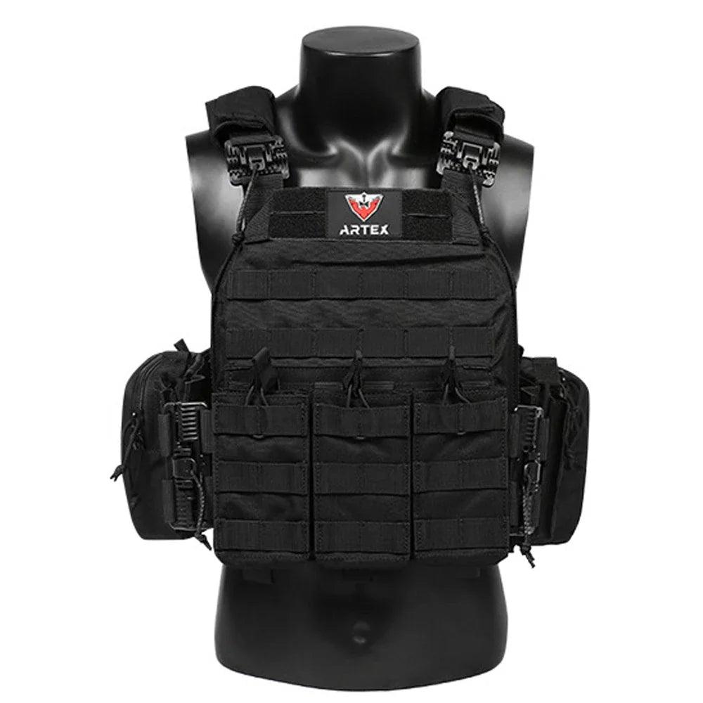 Outdoor 1000D Plate Carrier Quick Release 6094K Tactical Vest - JVMCL