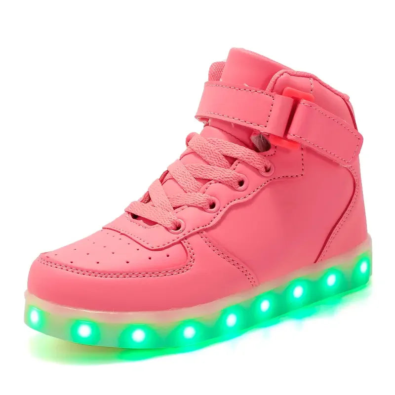 Unisex Glowing Luminous LED Sneakers – Light-Up Shoes for Boys, Girls & Adults - JVMCL