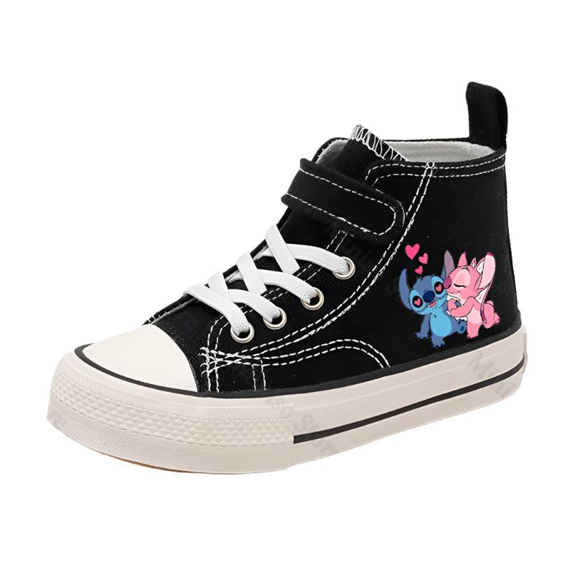 High-Top Canvas Shoes for Kids - Comfortable Sport Shoes - JVMCL