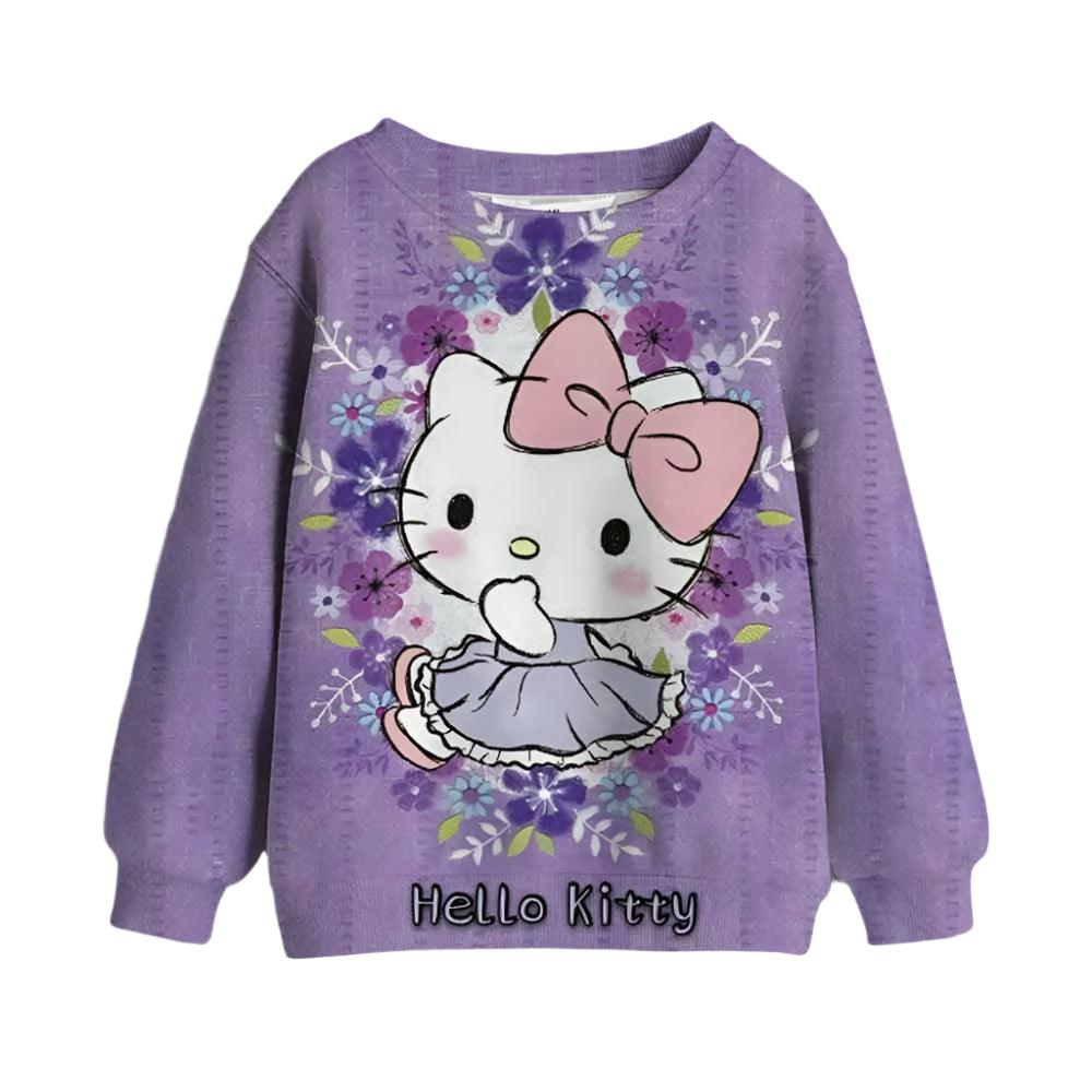 Comfortable Cute Cozy Winter Adorable Long-Sleeve Pullover Sweatshirt for Girls - JVMCL