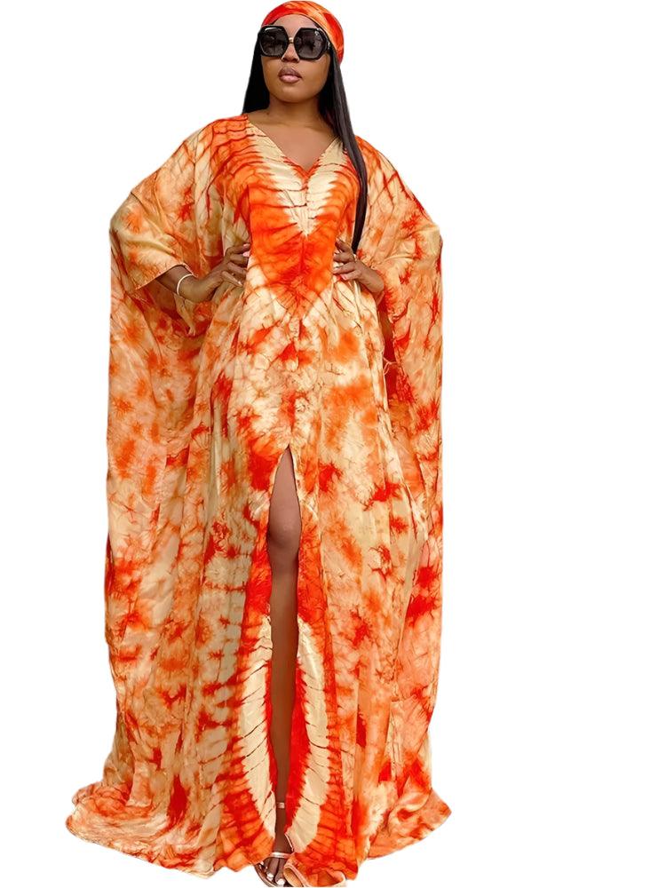 African Maxi Women Dress –Elegant Dashiki & Ankara-Inspired Traditional Clothing - JVMCL