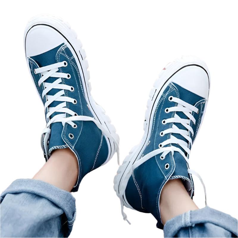 Fashion Breathable & Lightweight High-Top Canvas Casual Comfort Sneaker Shoes - JVMCL