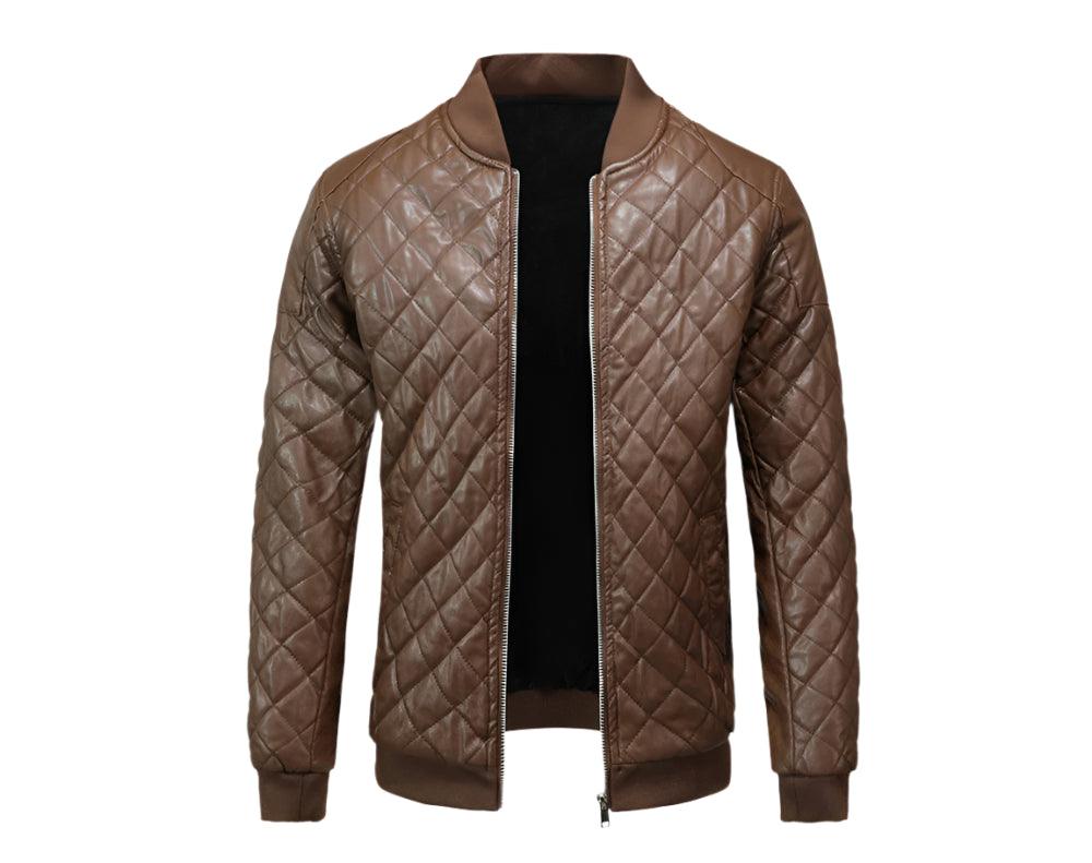 Maxulla Winter Men's PU Leather Jackets - Fashion Hip-Hop Motorcycle Streetwear Leather Coats - JVMCL