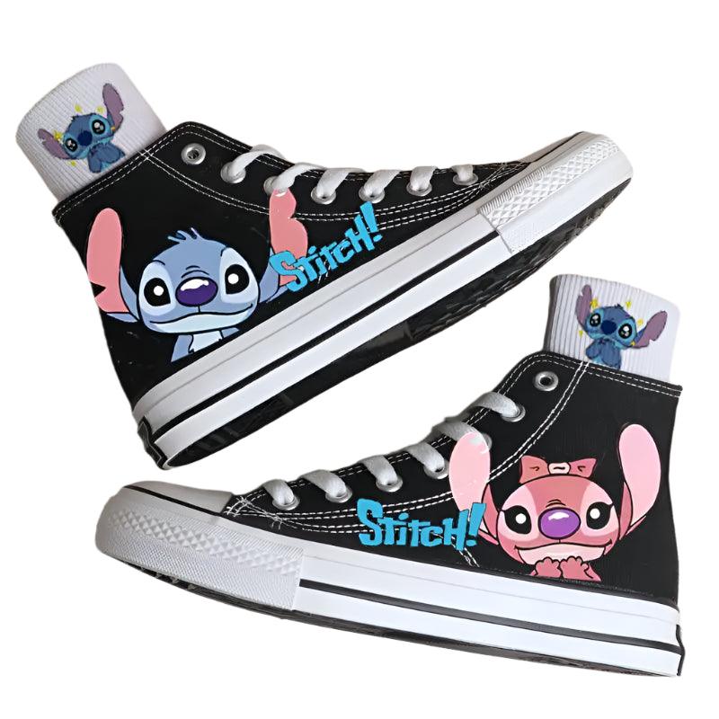 Men & Women Graffiti Fashion High-Top & Low-Top Canvas Sneaker Shoes - JVMCL