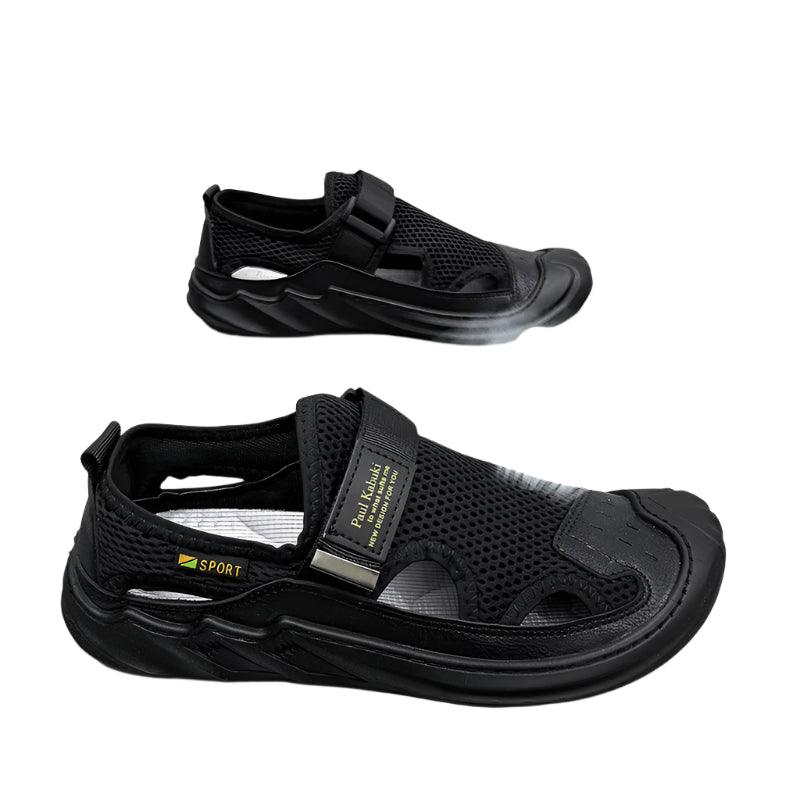 Men's Sandals Hollow Men's Sports Shoes Outdoor Non-slip Man Beach Shoes - JVMCL