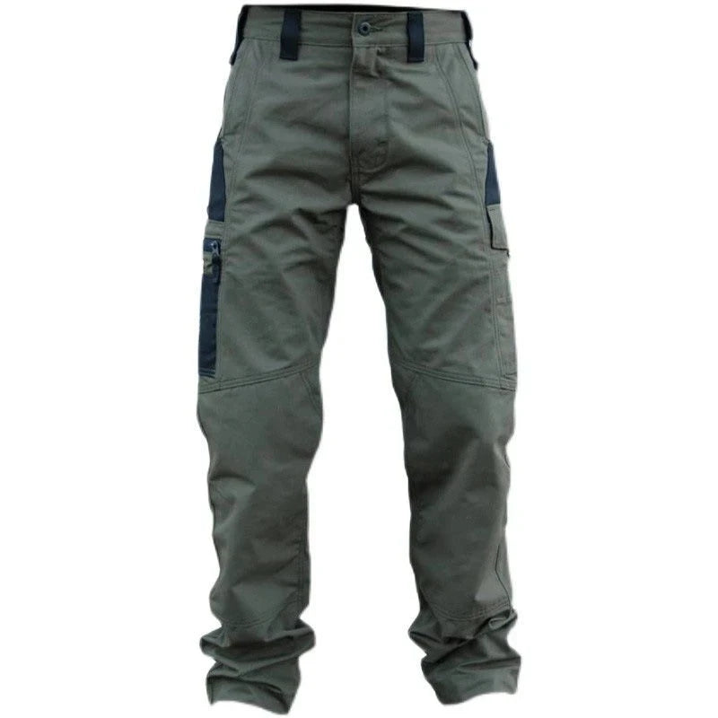 Men’s Multi-Pocket Wear-Resistant  Tactical Cargo Pants Trousers