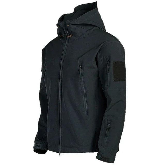 Men's Tactical Jacket - Waterproof Fleece Soft Shell Outdoor Sports Windproof Jacket - JVMCL