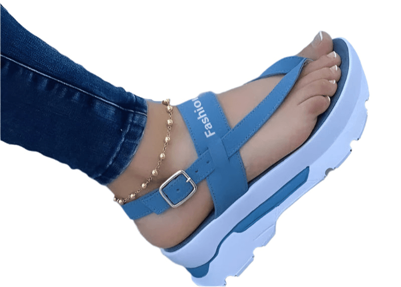 Women's Summer Wedge Sandals – Stylish & Comfortable Platform Heels for Casual Elegance - JVMCL