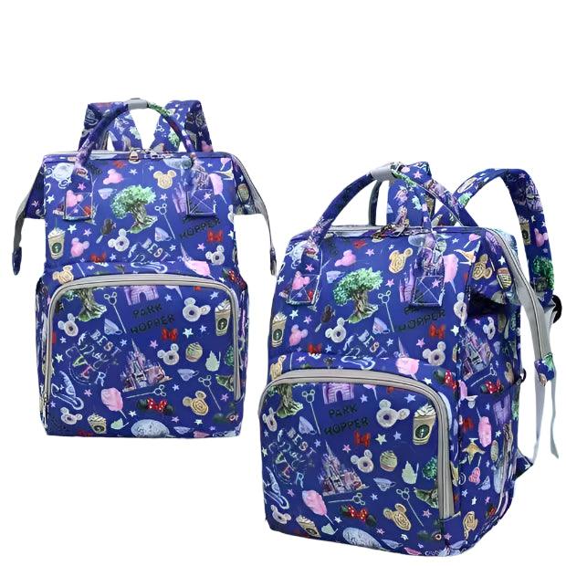 Expandable Personalized Mother and Baby Bag - Multifunctional Backpack by Disney - JVMCL