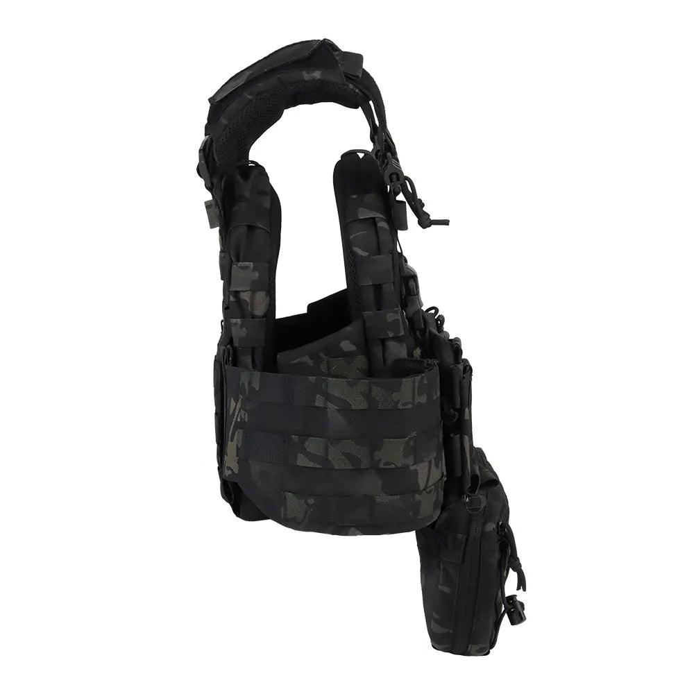 Quick Release MOLLE Plate Carrier for Airsoft, Hunting & Tactical Vest - JVMCL