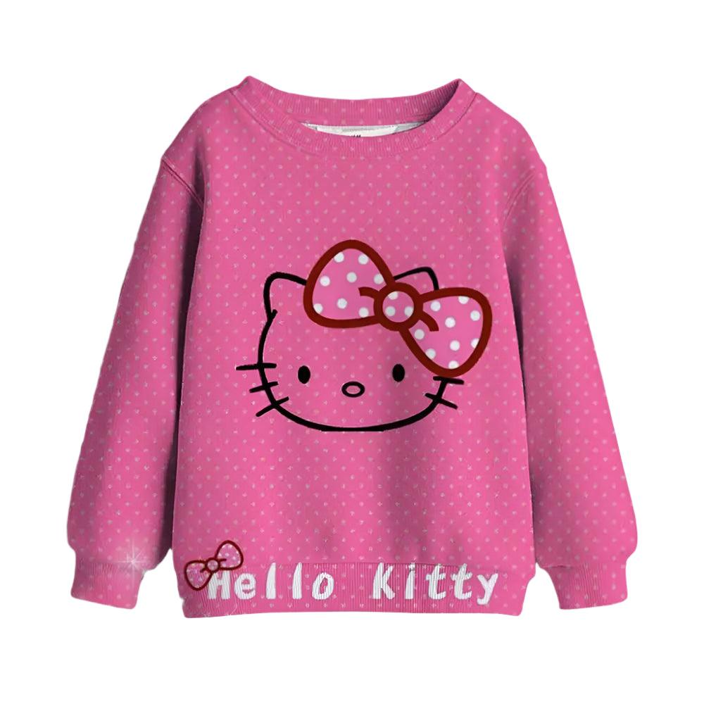 Cute Cozy Winter Adorable Long-Sleeve Pullover Sweatshirt for Girls - JVMCL