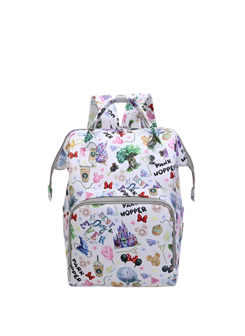 Expandable Personalized Mother and Baby Bag - Multifunctional Backpack by Disney - JVMCL