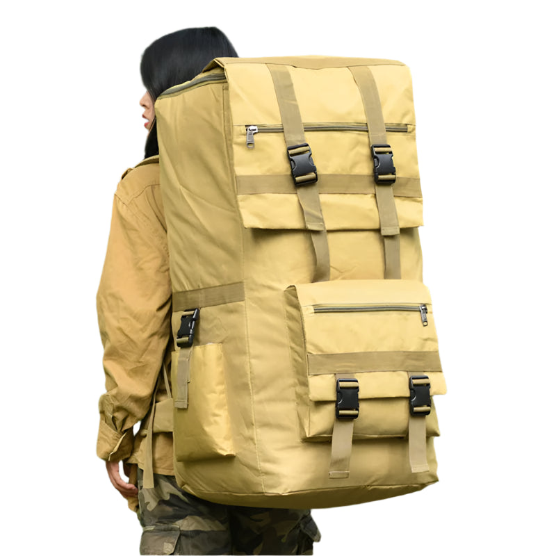 120L Super Capacity Tactical Travel Backpack – Outdoor Hiking & Camping Rucksack