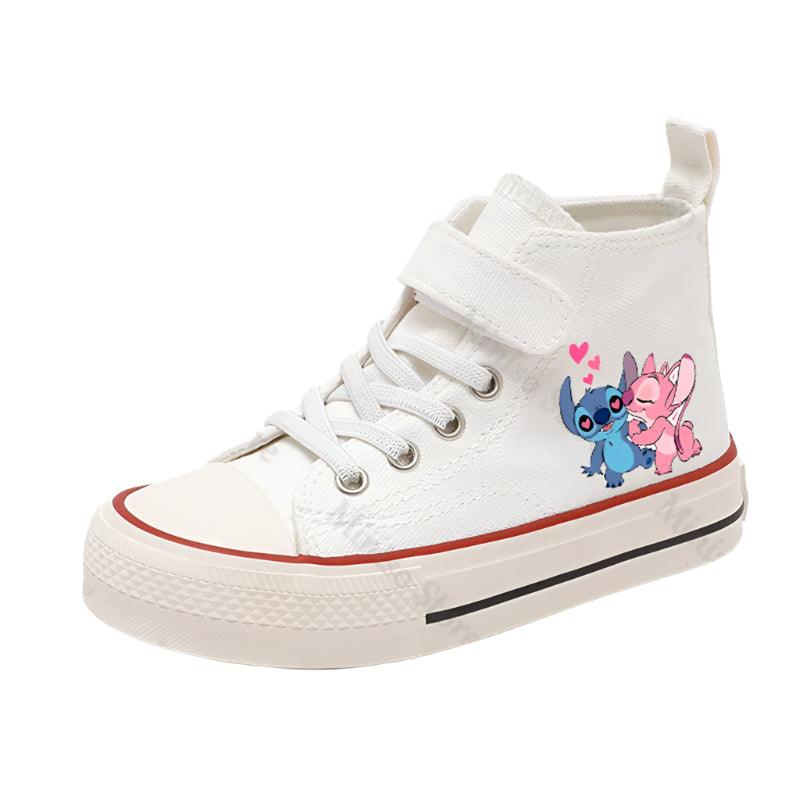 High-Top Canvas Shoes for Kids - Comfortable Sport Shoes - JVMCL