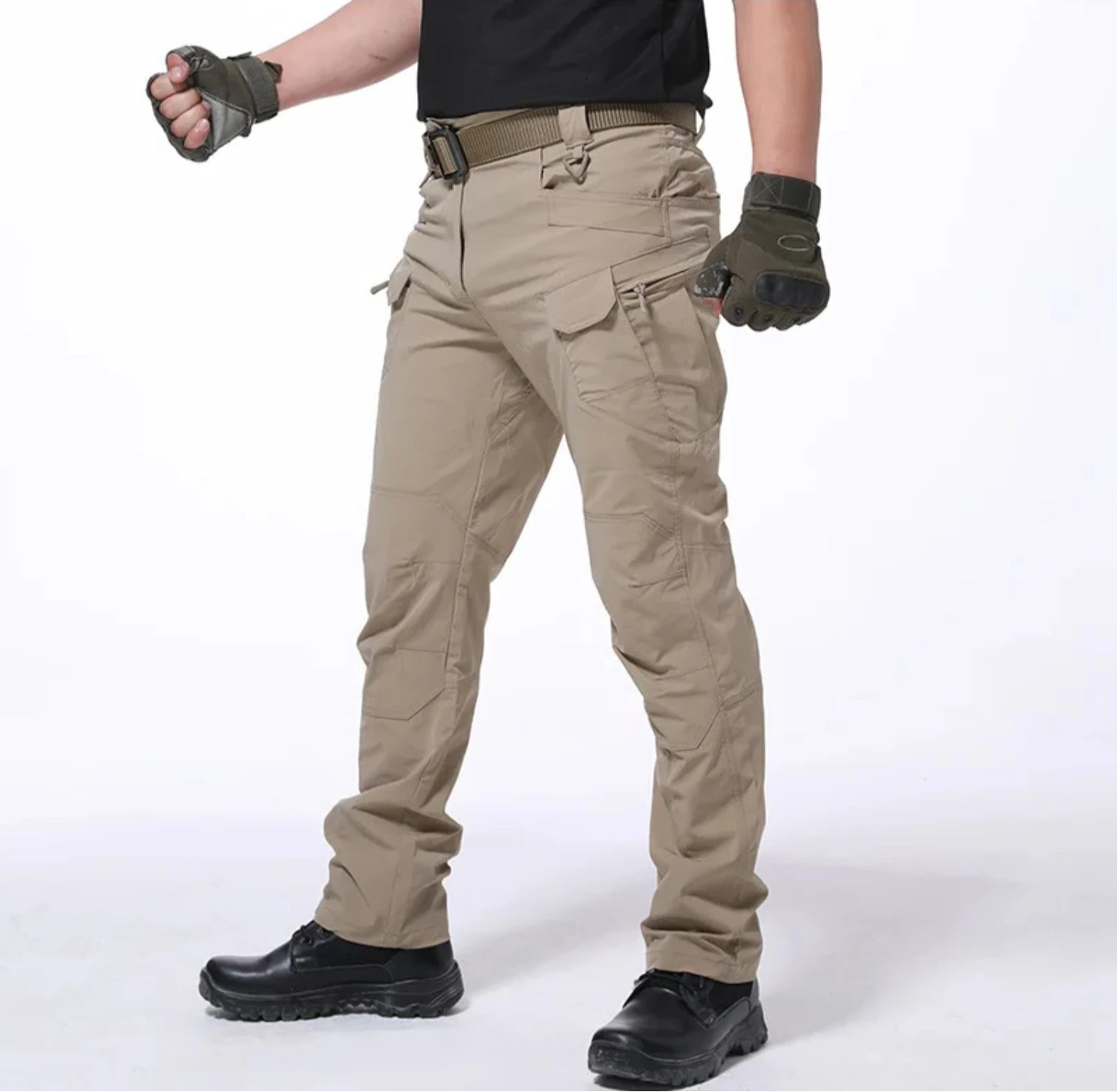 Men’s SWAT Style Stretch Flexible Cotton  Tactical Cargo Pants