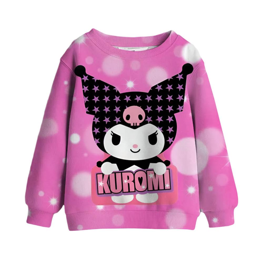 Cute Cozy Winter Adorable Long-Sleeve Pullover Sweatshirt for Girls - JVMCL