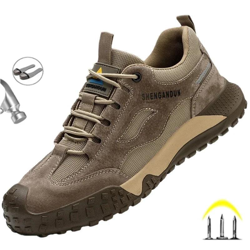 Fashion Steel Toe Cap Safety Boots – Anti-Scalding & Anti-Smashing Protective Work Shoes - JVMCL