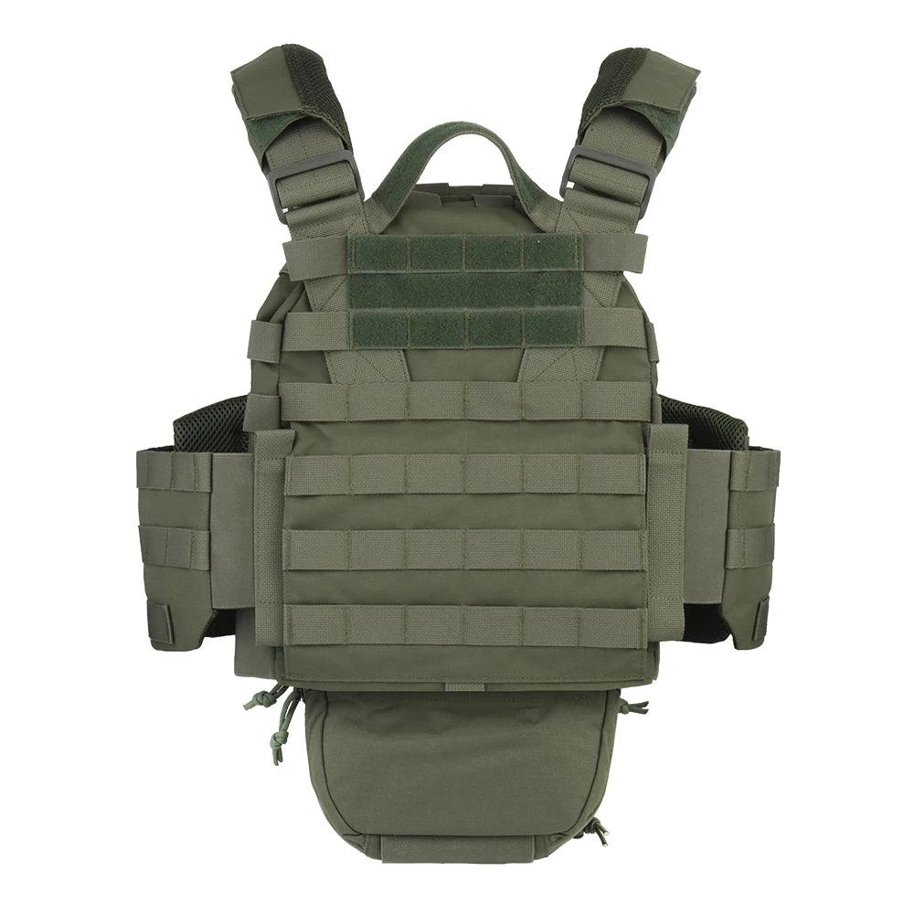 Quick Release MOLLE Plate Carrier for Airsoft, Hunting & Tactical Vest - JVMCL